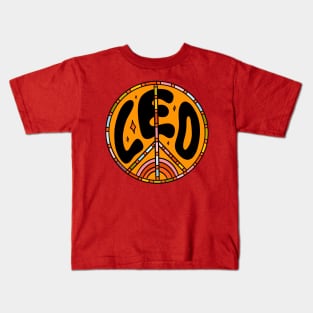 Leo Zodiac Sign Kids T-Shirt